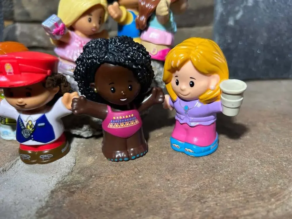 Little People Girls Diverse collection Lot of Seven Barbie and others